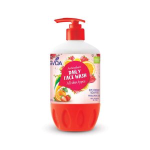 ژل شستشوی صورت پرتقال و توت فرنگی